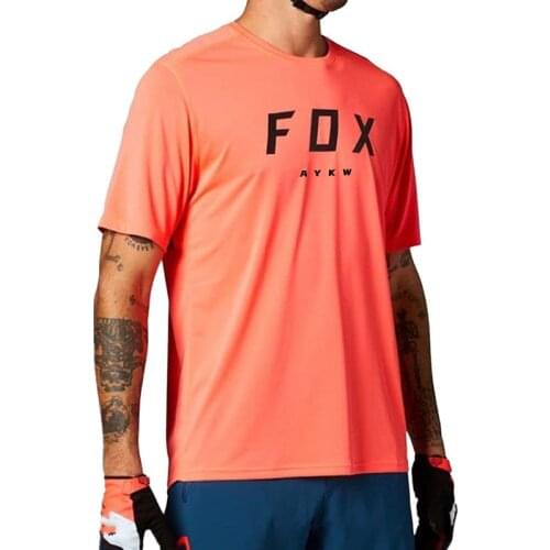 2021 Mountain Bike Team Downhill Jersey MTB Offroad DH Fxr Bicycle Locomotive Shirt Cross Country Mountain Aykw Fox Jersey