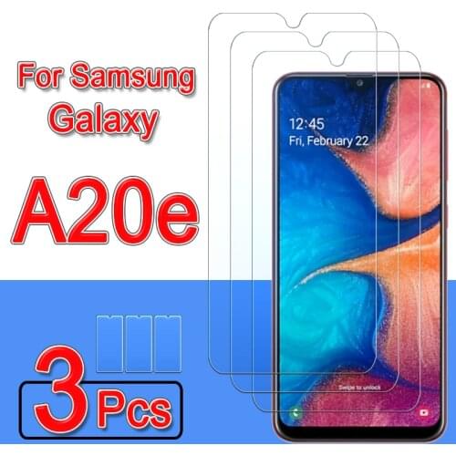 3pcs a20e case protective glass on for Samsung Galaxy a 20e Screen Protector Cover a20 e e20 on galaxya20e Tempered Glas film 9h