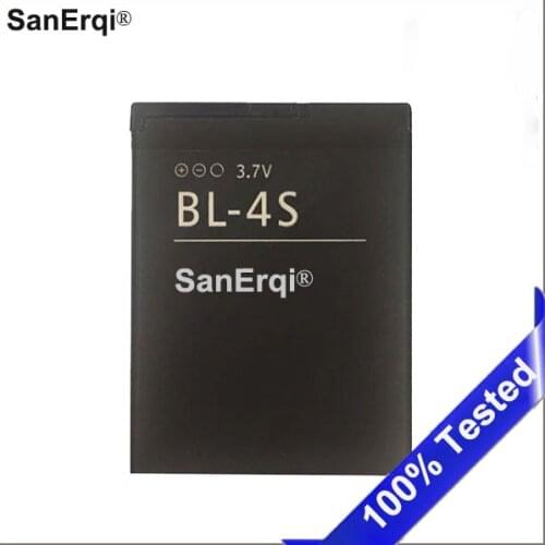 10pcs 860mAh BL-4S BL4S battery High Capacity Battery Use for Nokia 2680s/3600s/7610s/6208c/X3-02/7100s/7020 Battery