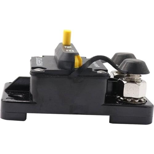 200Amp Circuit Breaker with Manual Reset 3/8''-16 Stud for Boat Marine RV