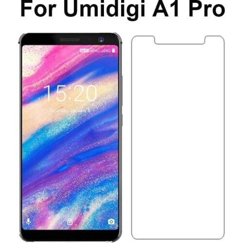 For Umidigi A1 Pro Tempered Glass Luxury 9H 0.26mm Anti-Explosion Ultra-Thin Front Screen Protector For UMI A1 Pro 5.5inch Films