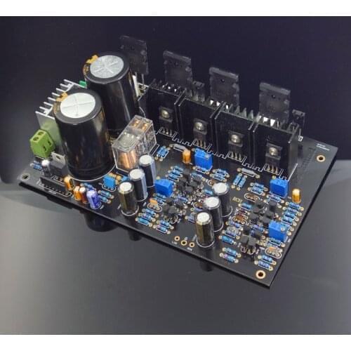 Dual AC24V To 36V 8 Ohms 130W*2 Amplifier Board M7-reference Swiss Gaowen Circuit Kit Amplifier Board UPC1237 Circuit
