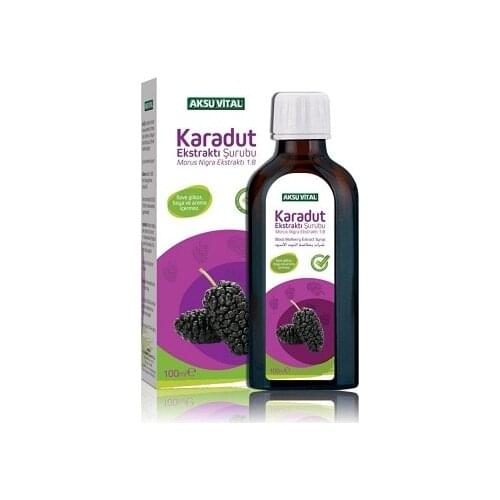 Aksu Vital Black Mulberry Extract Syrup 100 ml