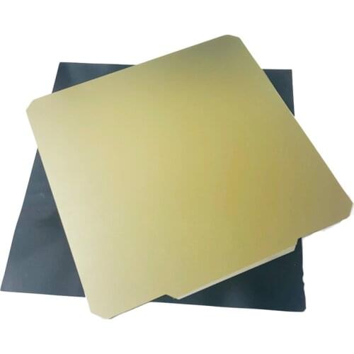 ENERGETIC 3D Printer Part 300x300mm/11.8" Flexible Magnetic Spring Steel applied PEI Build Plate with Base for CR-10,10S Hot Bed