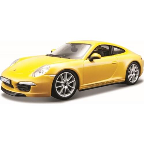 Bburago 1:24 Scale Porsche 911 Carrera S alloy racing car Alloy Luxury Vehicle Diecast Cars Model Toy Collection Gift