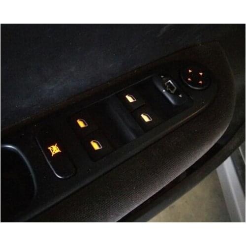FaroeChi For PEUGEOT 307 SW CC 307SW 307CC Interrupteur Vitres Commande Power Master Window Switch Console Button