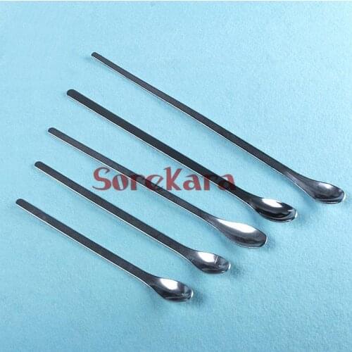 Length 16mm 18mm 20mm 22mm 25cm Stainless Steel Medicinal Spoon Ladle Pharmacy