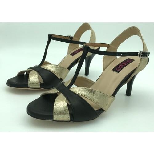 Sexy NEW Argentina Tango Dance Shoes Wedding Shoes Party Shoes for women Flamenco shoes leather outsole MST6295BBGL low heel