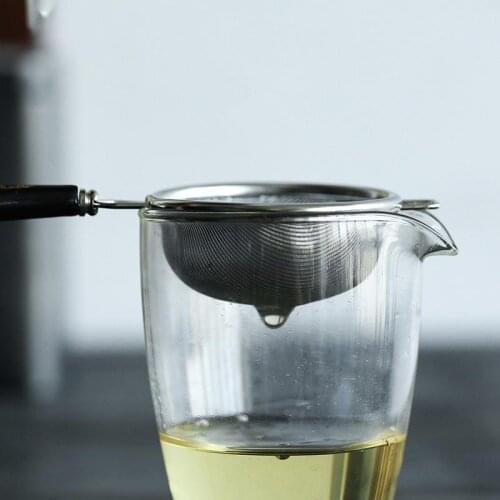 Plastic Fine Mesh Strainer Handheld Mini Tea Filter Tea Mesh Strainer with Handle Juice Strainer Tool Kitchen Tools Accessories