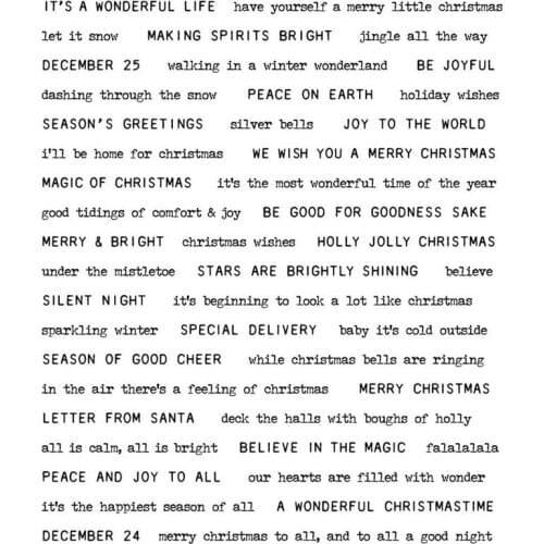 Full Blessing Transparent Clear Silicone Stamp Seal for Diy Scrapbooking Photo Album Decoration Stamp