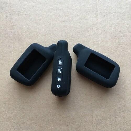 Russian version of silicone case for Tomahawk X5 X3 X5 lcd two way remote control russia silicone alarm