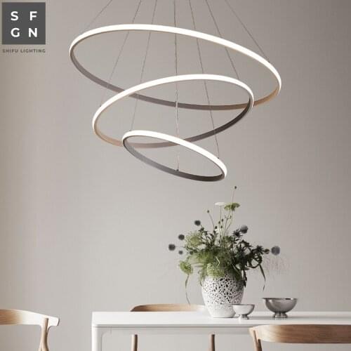 Modern chandelier lighting led chandeliers ceiling lights Nordic postmodern light fixtures for dining room home bedroom office