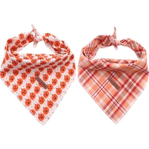 Unique Style Paws Dog & Cat Small Bandana Scarf Adjustable Dog Bandana Christmas Personalized Pet Products