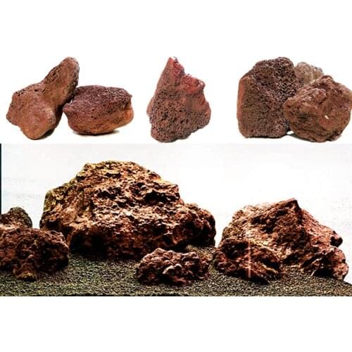 Volcanic Aquarium Lava Rocks Fish Tanks Pond Decor/Filters Bio Filter Media