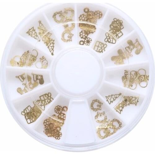1Box(60Pcs) Mixed Alloy Cutting Dies For Needlework FlatBack Cabochon Scrapbook Decoration Craft DIY Embellishments Accessories