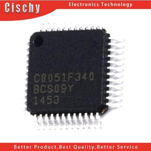 1pcs/lot C8051F340 C8051F340-GQR TQFP-48 In Stock