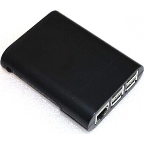 1pcs Raspberry Pi 3 3B 3B+ Black Case Cover Shell Enclosure Box ABS box