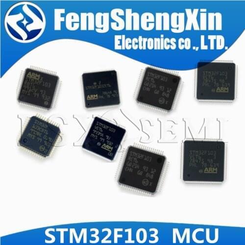 1pcs STM32F103C8T6 STM32F103C6T6A STM32F103RDT6 STM32F103RET6 STM32F103RFT6 STM32F103T8U6 STM32F103R8T6 STM32F103RBT6