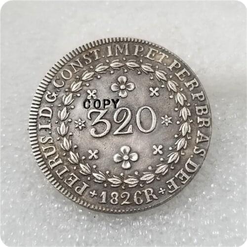 1826 Brazil 320 Reis COPY COIN