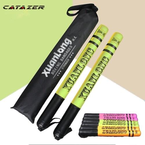 2pcs 50cm Quality Boxing Precision Training Sticks Punching Mitts Pads Target MMA Muay Thai Fighting Grappling Training Tool