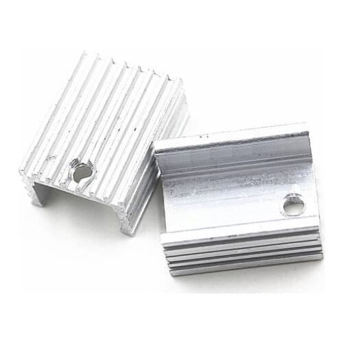 20PCS Heat Sink 21x15x10mm Aluminum Heat Sink TO-220 Transistors DIY
