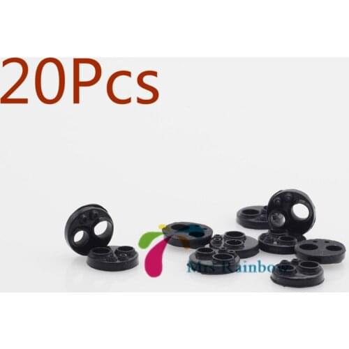 20Pcs Autoclavable Dental Handpiece Gasket, Midwest 4 Holes Silicone