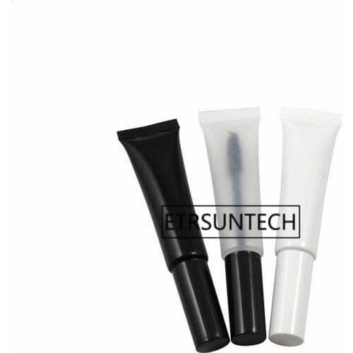 200pcs 15ml Empty eyelashes tube mascara tube vials bottle Tool Fashion For Castor Oil DIY Mascara Container Set With Cap F3948