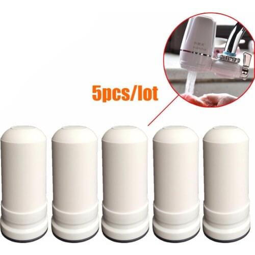 5pcs/lot WaterFilter Cartridges for kubichai Kitchen Faucet Mounted Tap Water Purifier activated carbon tap water filtros filter