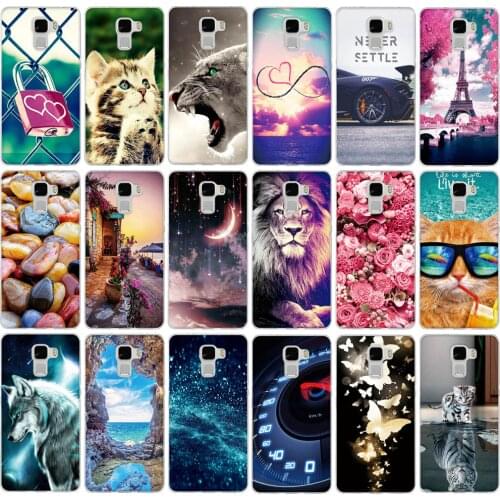 For Huawei Honor 7 Luxury Soft Silicone Case For Huawei Honor7 Cover 3D Printing Cases Protective Coque Cover Bags For Honor 7