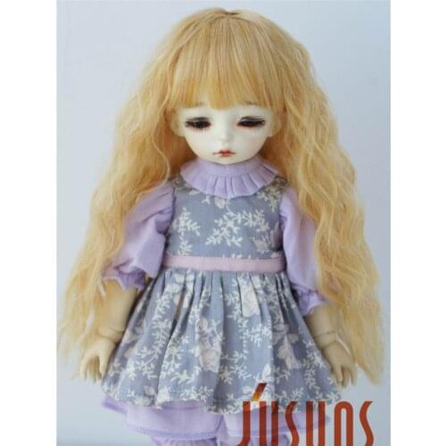 JD223 Heat resistance fiber doll wig,Slight wave doll wig doll wig Manufacture Wholesale