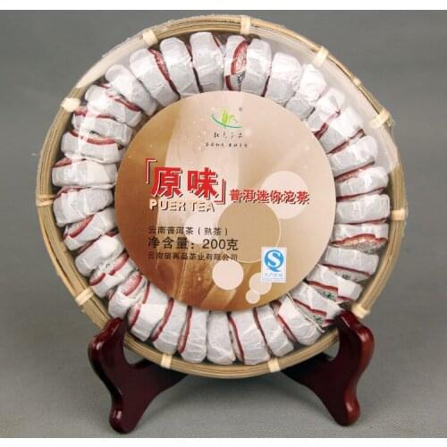 China Yunnan Original Pu'er Tuo Tea Mini Tuo Tea Cooked Tea Green Food for Health Care