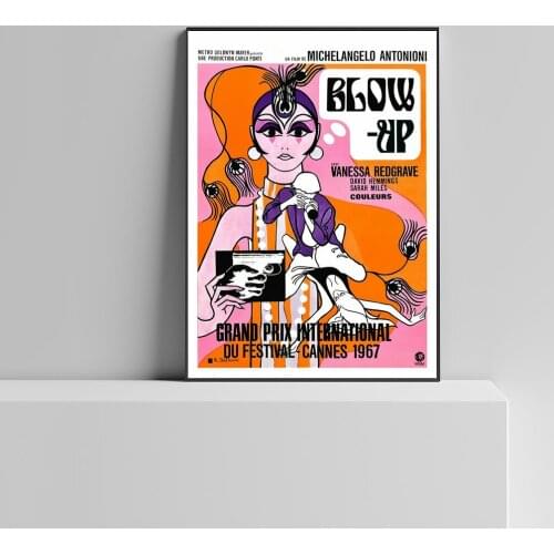 Blow-Up - 60s Cinema Classic Movie Canvas Poster Home Wall Painting Decoration (No Frame)