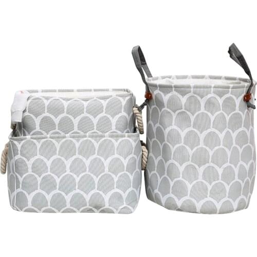 Dirty Clothes Basket Laundry Hamper Foldable Home Kid Toys Clothing Sorting Storage Basket Home Decoration