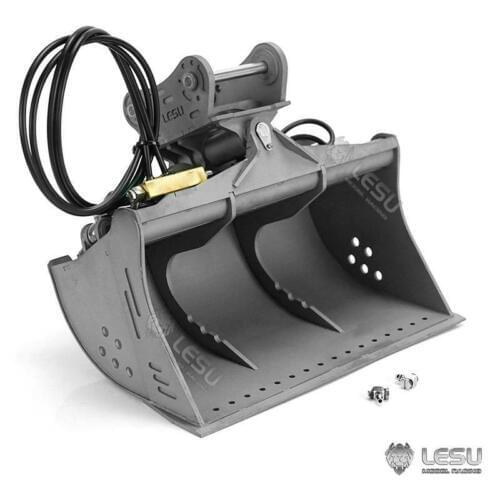 LESU Carter C374 RC 1/14 Excavator DIY Model Metal Hydraulic Tiltable Bucket TH17164-SMT5