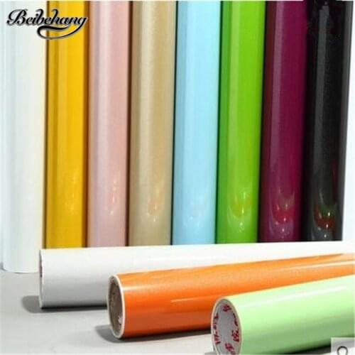 Beibehang Thick living room cabinet wall cabinet sub-cabinet furniture renovation stickers waterproof self-adhesive wallpaper