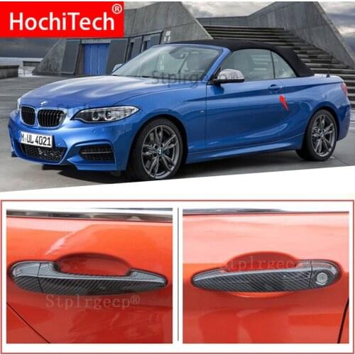 For BMW 2 series F22 F23 218i 220i M235i 228i 2014 -2018 Accessories 100% real carbon fiber Auto outer door handle cover