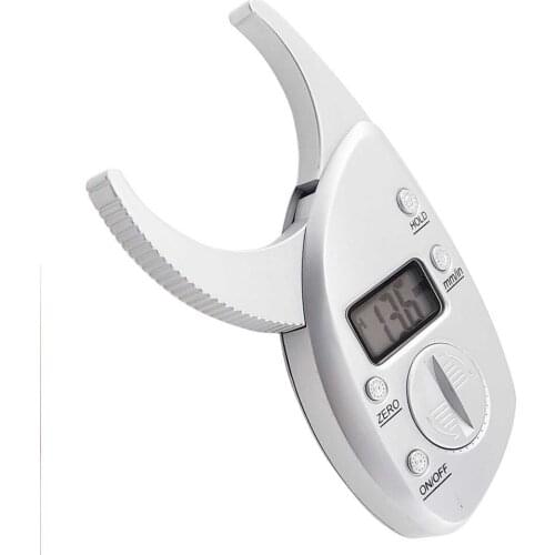 New Digital Body Fat Caliper Tester Scales Fitness Monitors Analyzer Digital Skinfold High Quality Electronics Skin Muscle Meter