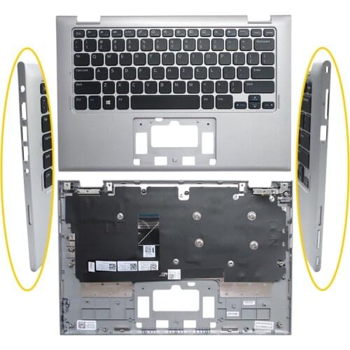 NEW FOR Dell 11 3000 3147 3148 P20T 3158 7130 PALMREST KEYBOARD BEZEL upper case topcase cover