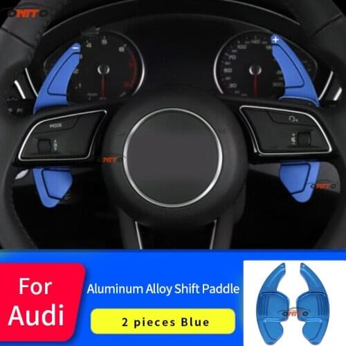 NEW Styling for Audi A3 A4L A5 A7 A8 S3 S5 S6 S7 Q3 Q5 Q7 R8 TT TTS Car Steering Wheel Shift Paddle Shifter Extend Accessory