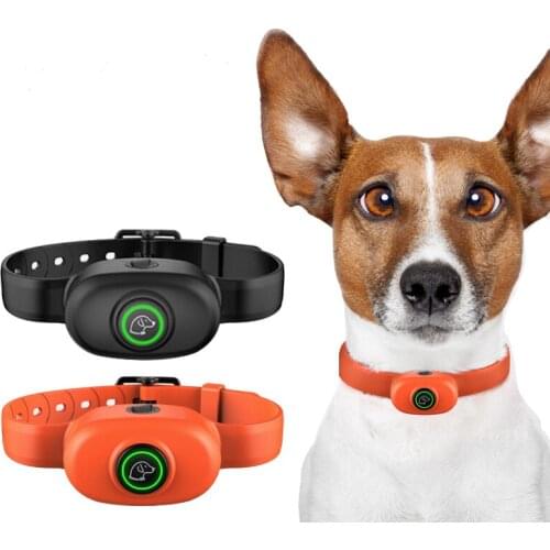 New Pet Dog Bark Deterrents Automatic anti Bark Collar Waterproof Rechargeable Electric Shock Vibration Dog Training Collar