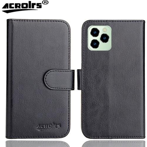 Oukitel C21 Pro Case 6.39" 6 Colors Flip Fashion Soft Leather Crazy Horse Exclusive Phone Cover Cases Wallet