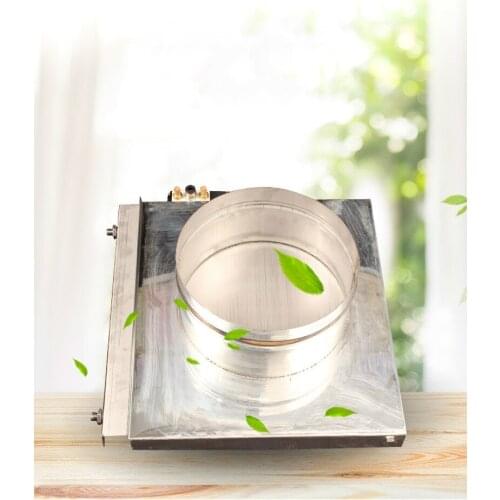 Pneumatic damper air damper valve manual damper regulating damper pneumatic cut off valve pneumatic check valve double cylinder