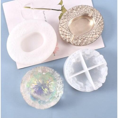 Diy Crystal Drop Silicone Mold New Bird Nest, Mountain Ashtray