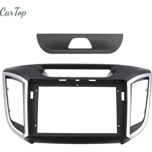 9Inch For Hyundai IX25/Creta 2014+ Radio Frame Car Radio Fascia Frame Dash Panel Automobile Replacement Parts