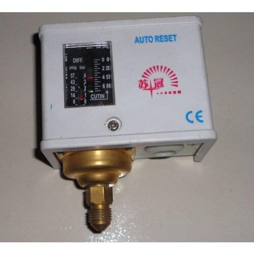 Adjustable pressure switch control relay for automatic steam generator of electric heating boiler