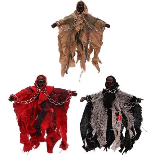 Horror Grim Reaper Hanging Ghost Halloween Decorations Accessories Props Haunted House Bar Club Party Scary Decoration Prop