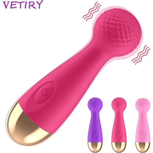 VETIRY Powerful Magic Wand AV Vibrator Sex Toys for Women Clit Stimulator Sex Shop Adult Toys G Spot Vibrating Dildo for Women