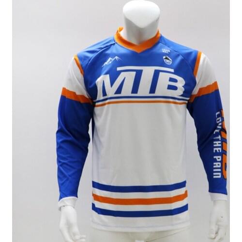 Explosion Cycling Jersey bicycle cool sports shirt T downhill jersey Motorcycle Jersey Fitness breathable Long Sleeve T