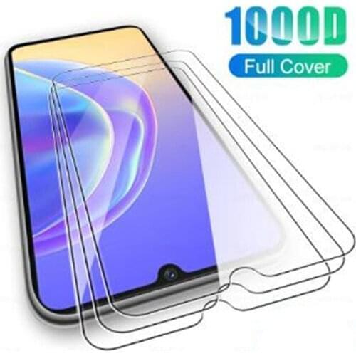 3-1Pcs Protective Glass For VIVO V21e Phone Tempered Glas Screen Protector Film For VIVO V21 E V 21e 6.44" Protection Film Glass