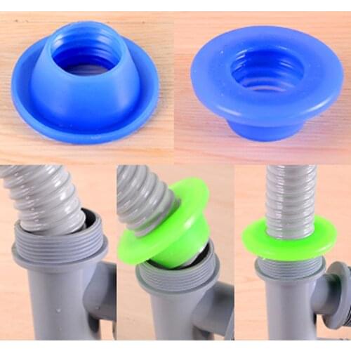 1PCS Pipeline Deodorant Silicone Ring Washer Tank Sewer Drain Seal Plug Pest Control Random Color